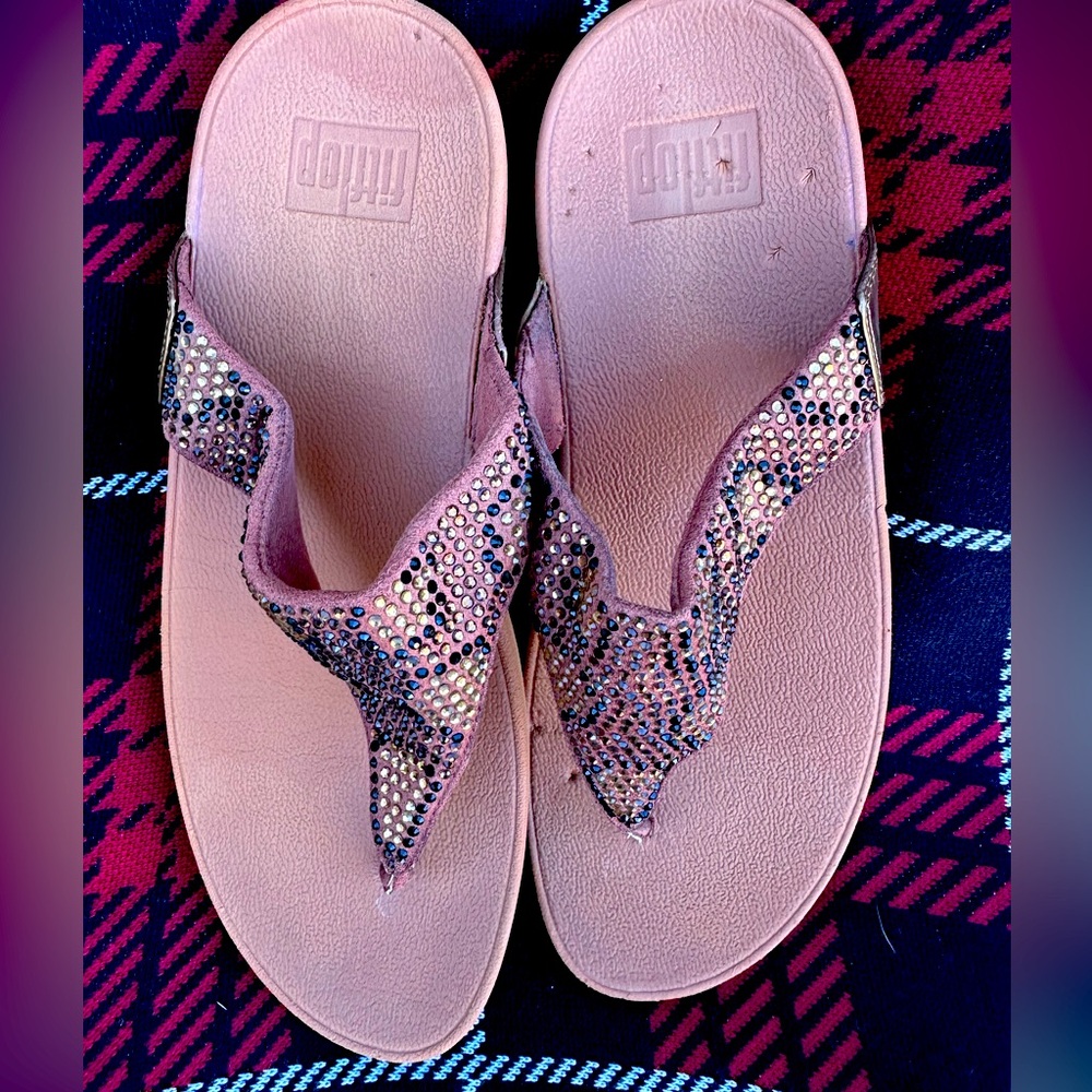 Fitflops Women’s Lulu Rhinestone Slides‎ 10